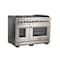 Forno Capriasca Titanium Professional 48In. Freestanding Dual Fuel Range FFSGS6187-48 - alternate 3